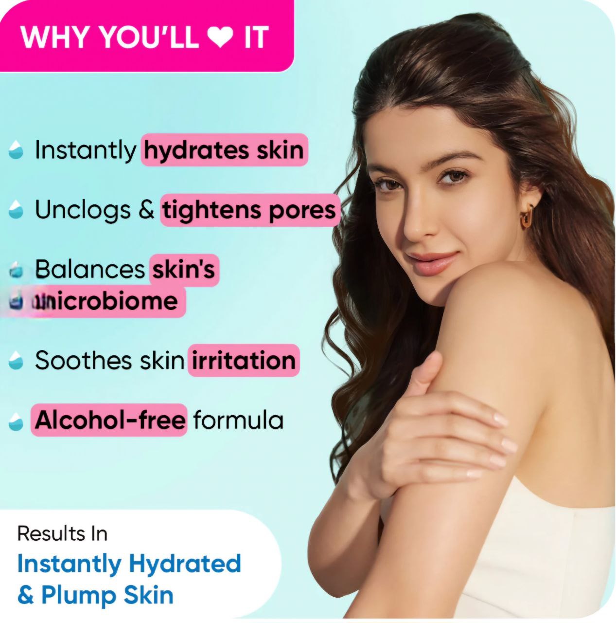 Blueberry hydrate repair toner