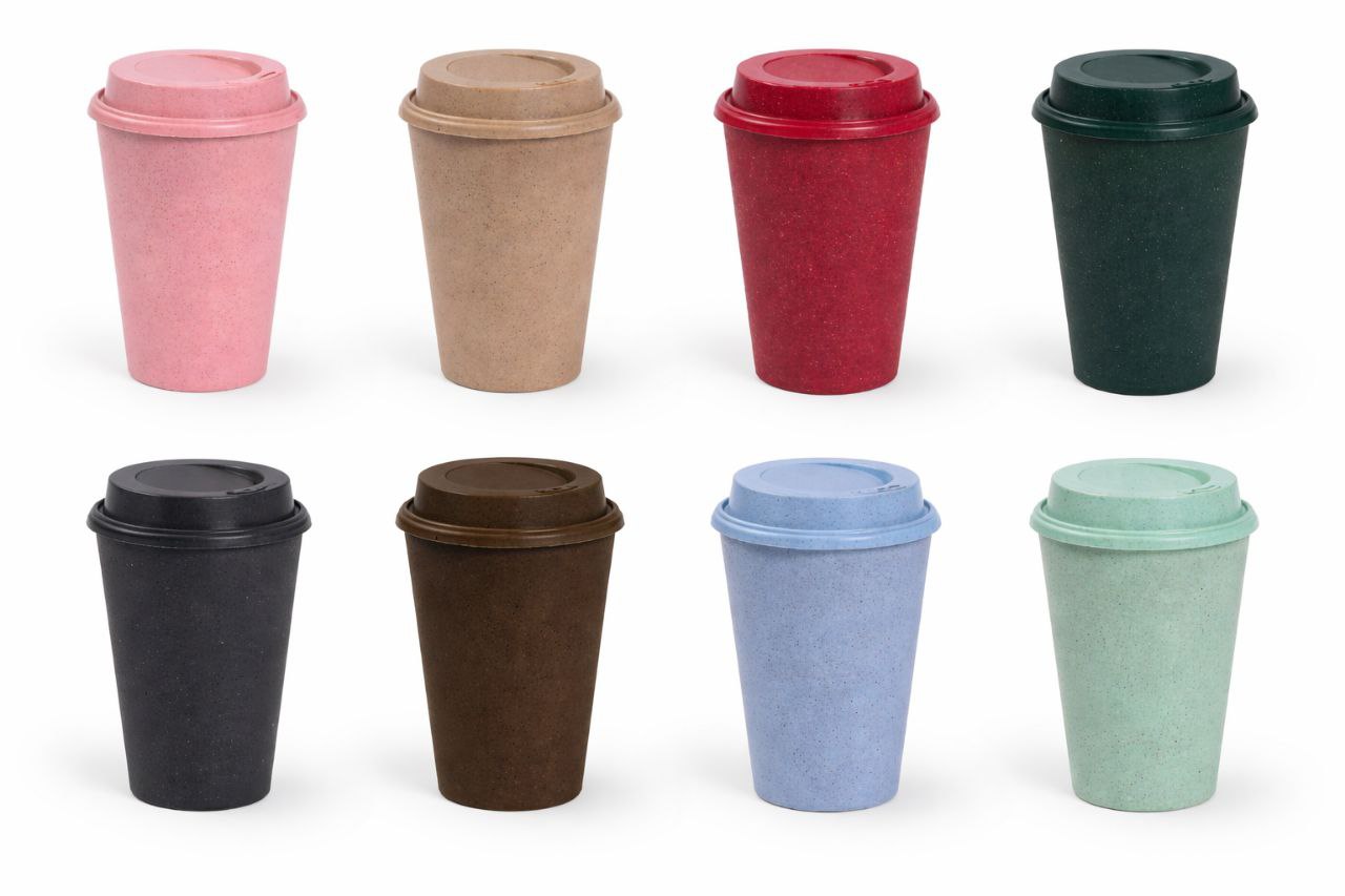 Biocomposite Sipper Cup | Eco-Friendly & Sustainable Cup | Plastic & Melamine Alternative) Plastic leh Melanin a tello