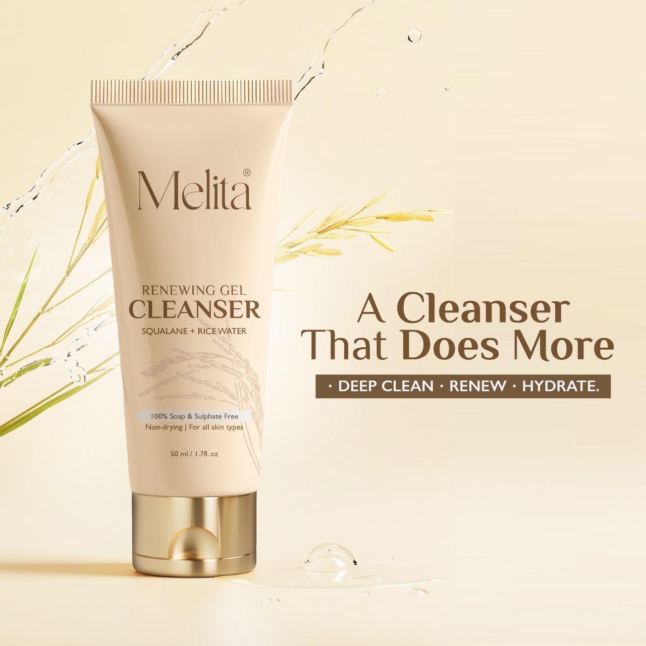 Melita Renewing Gel Cleanser 50ml