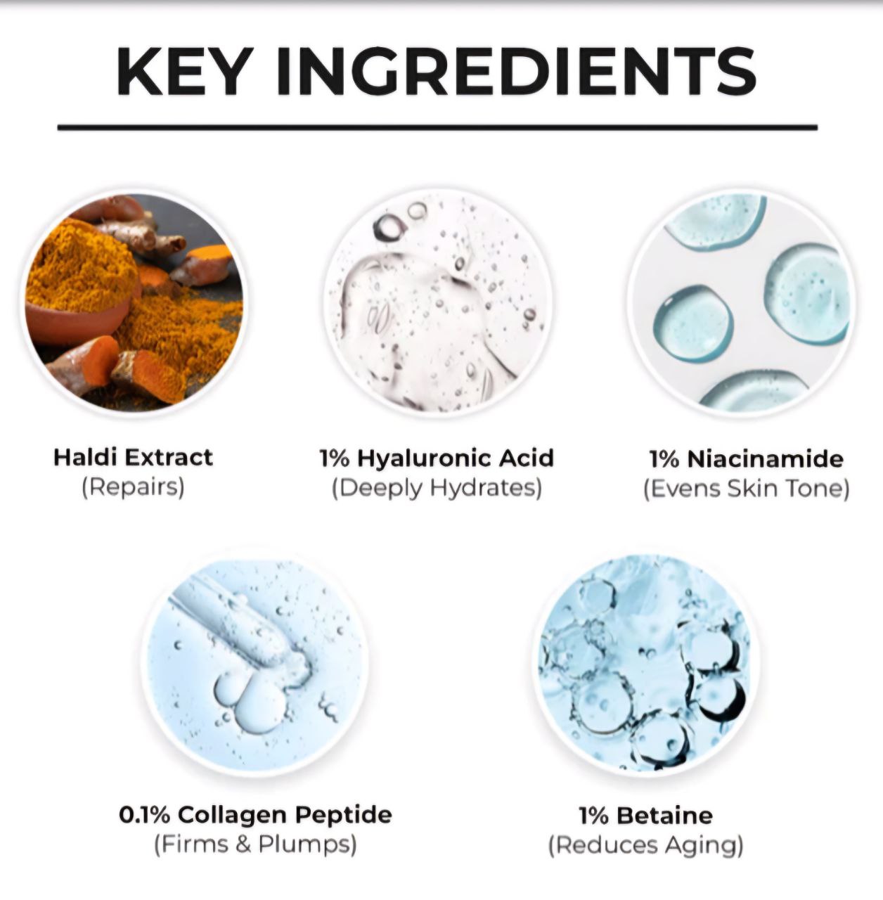 Haldi & Hyaluronic Acid Serum