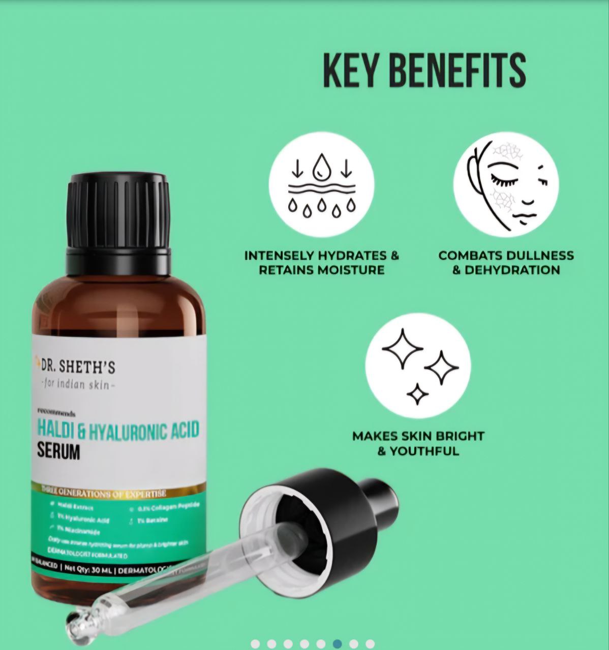 Haldi & Hyaluronic Acid Serum