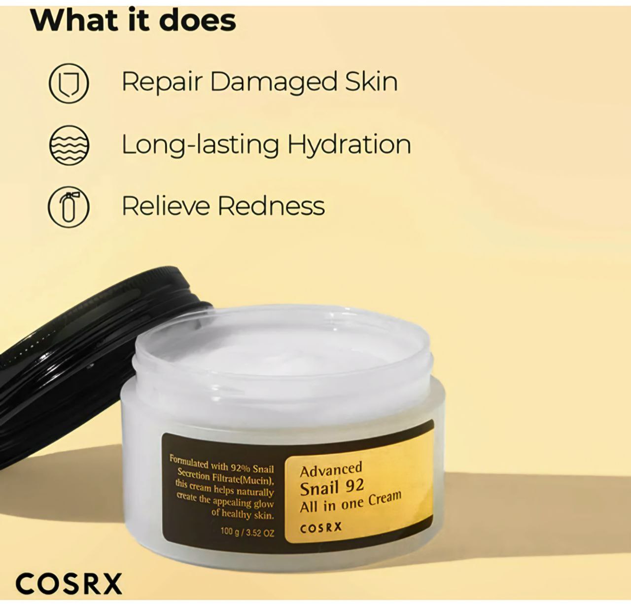 Cosrx snail cream all in one