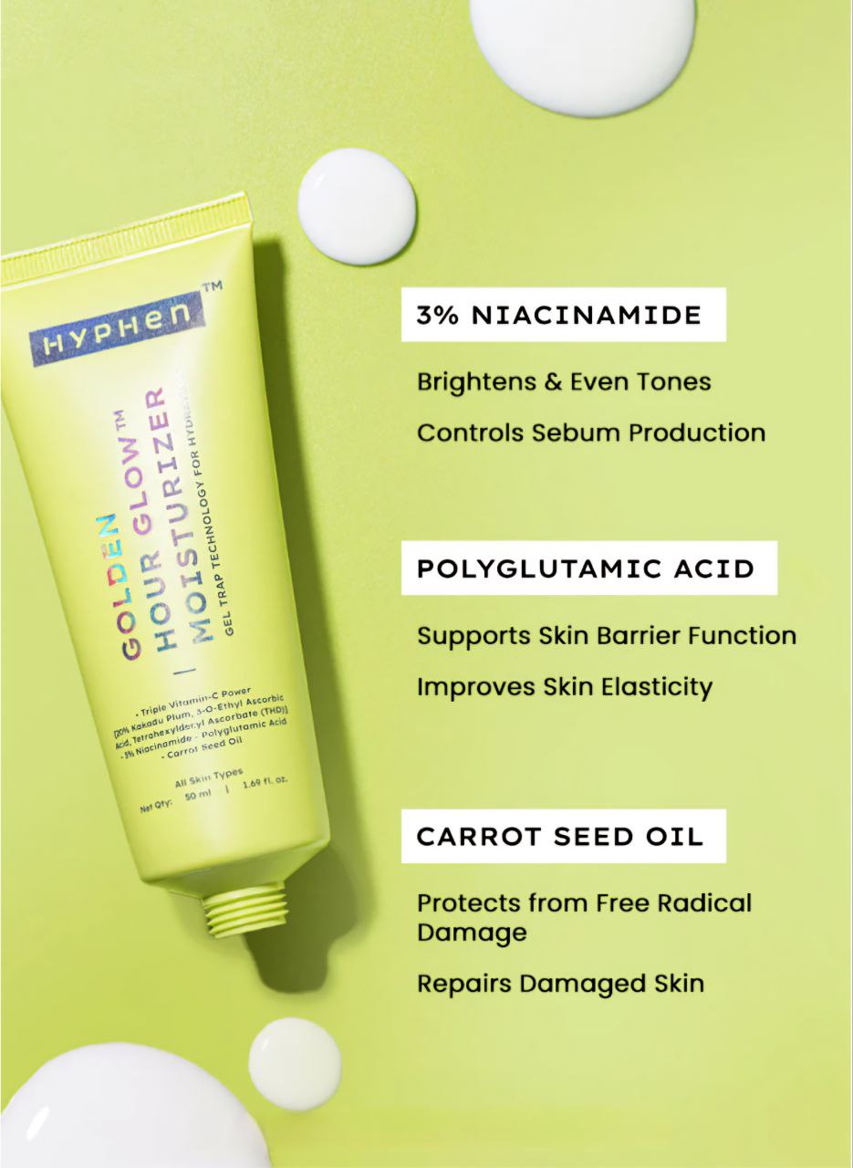 Golden hour glow moisturizer