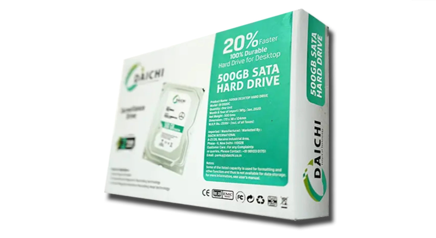 DAICHI 500 GB Hard Disk Drive
