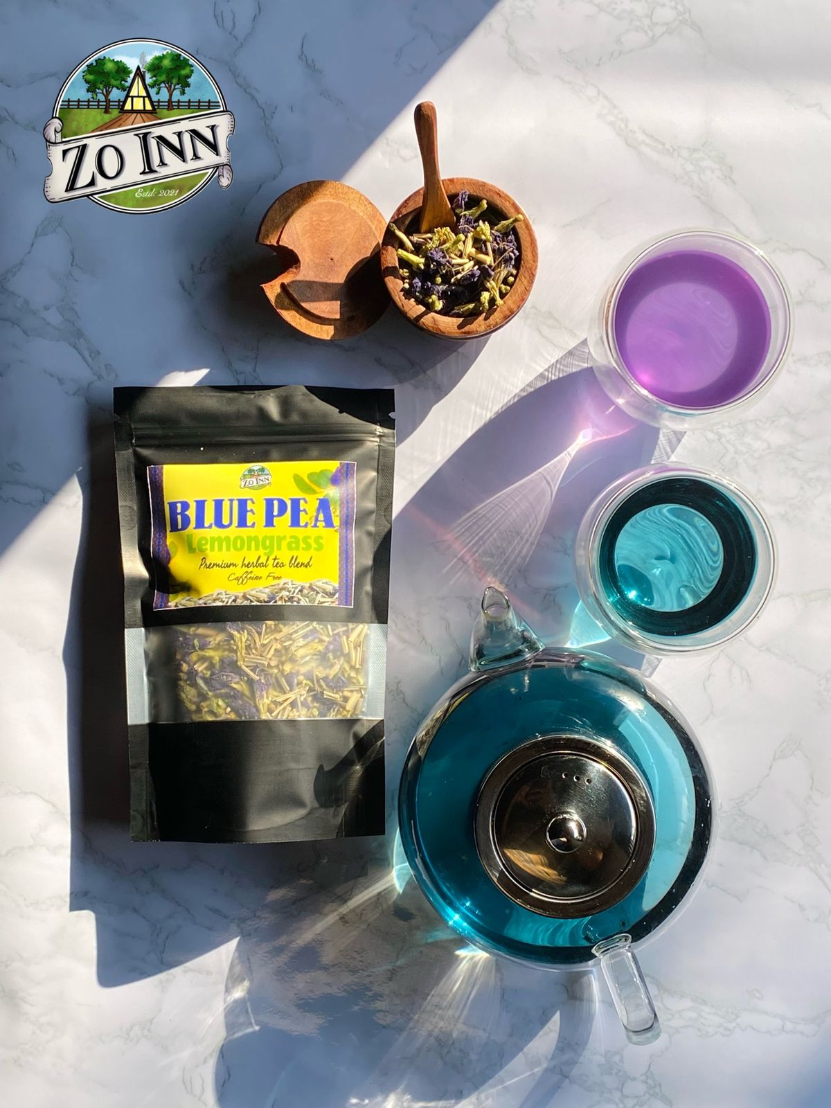 Blue Pea Lemongrass 50g