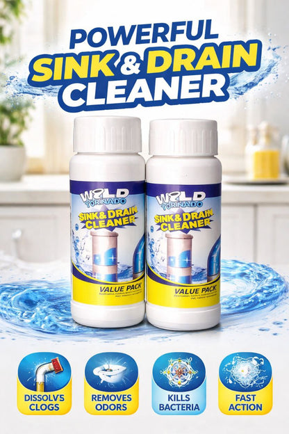 Sink & Drain Cleaner Clog remover powder
