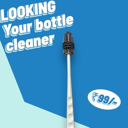 Bottle Cleaning Brush Silicone Long Handle