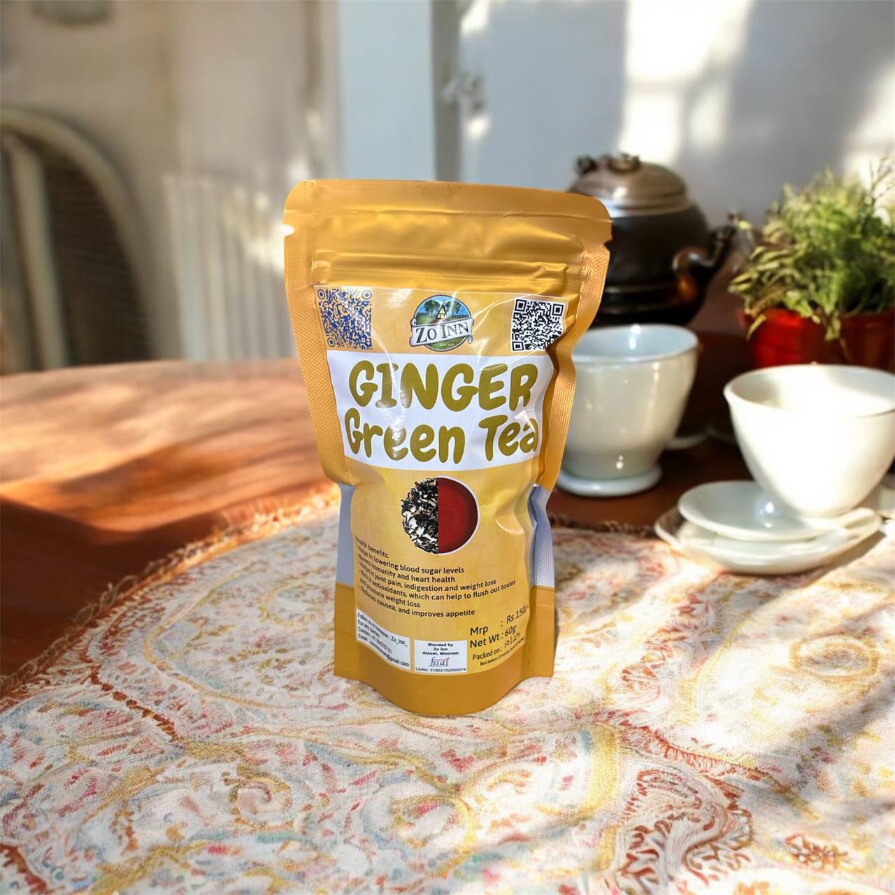 Ginger Green tea